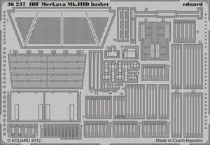 Eduard 36237 Tsahal Merkava Mk. Panier IIID 1/35 Hobby Boss