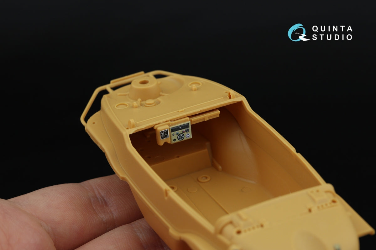 Quinta Studio QDS-35146 Schwimmwagen Type 166 Intérieur imprimé en 3D et coloré sur papier décalcomanie (Hero) (Petite version) 1/35 – imagen 6