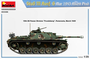 Mini Art 35336 StuG III Ausf. G mars 1943 Alkett Prod 1/35 – Bild 7