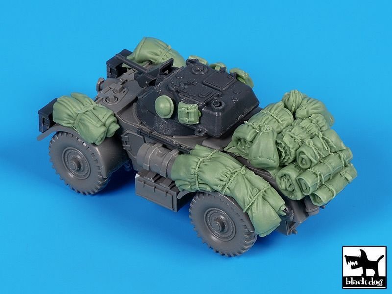 Ensemble d&amp;#39;accessoires Black Dog T72124 Staghound pour RPM 1/72