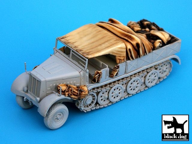 Chien noir T72018 Sd. Kfz. 9 Famo pour Revell 1/72