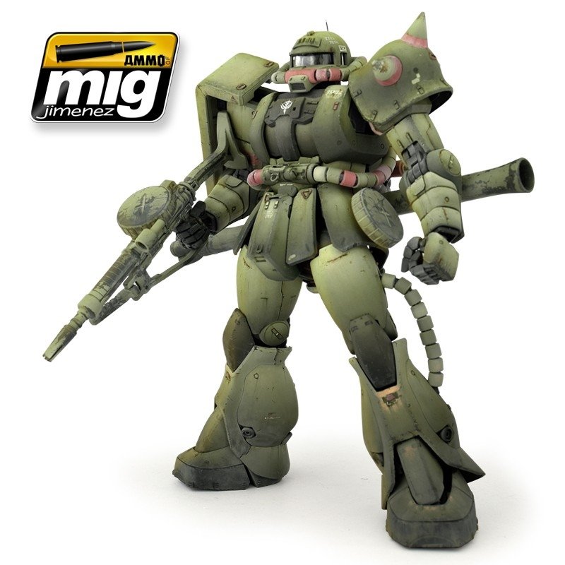 Munitions Mig Jimenez 7149 Vert Mechas Couleurs 6x17ml – image 3