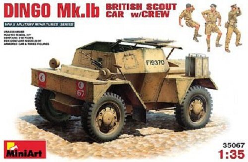 MiniArt 35067 DINGO Mk.1b VOITURE DE SCOUT BRITANNIQUE avec ÉQUIPAGE (1/35)