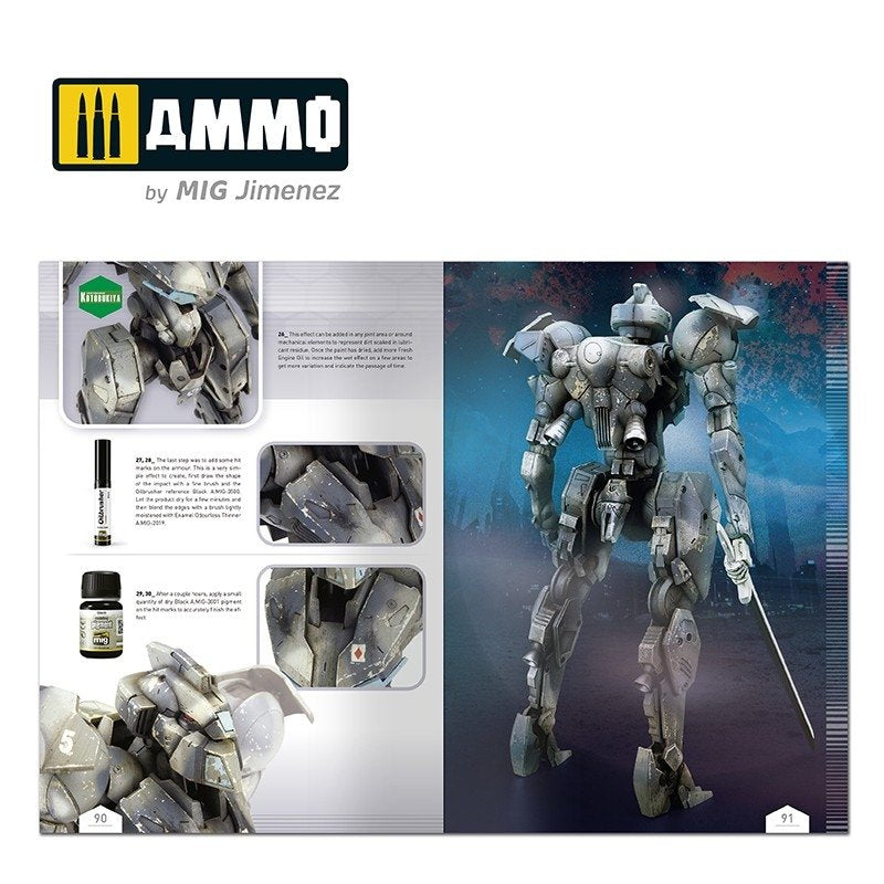 AMMO par Mig Jimenez 6113 Comment monter des maquettes KOTOBUKIYA (en anglais) – image 2