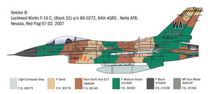 Italeri 2825 F-16C Fighting Falcon 1/48 – image 3