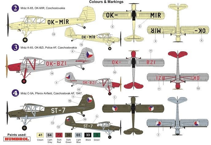 AZ Modèle AZ7637 Mraz K-65/C-5 &amp;quot;Cáp&amp;quot; &amp;quot;En service tchécoslovaque&amp;quot; 1/72 – immagine 2