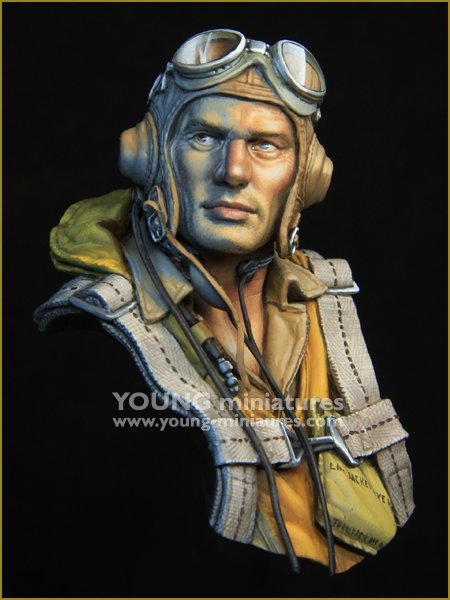 Young Miniatures YM1890 La bataille de Midway, pilote de l&amp;#39;US Navy, 1942, échelle 1/10 – Bild 2