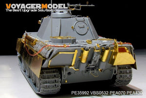 Maquette Voyager PE35992 Panther G allemand de la Seconde Guerre mondiale, version intermédiaire, pour TAKOM 2120 au 1/35 – Bild 14