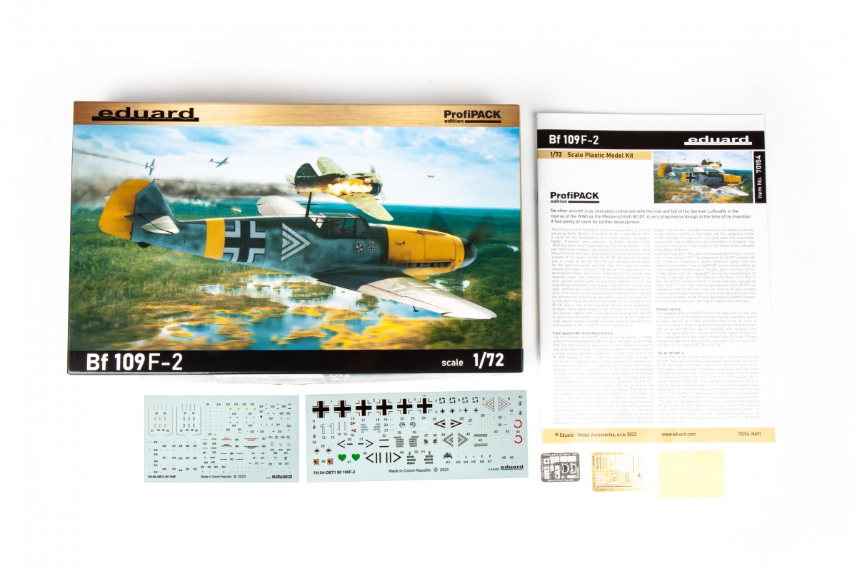 Eduard 70154 Bf 109F-2 ProfiPACK 1/72 – image 3