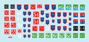 Star Decals 35-972 Division blindée des Gardes britanniques 1/35 – imagen 2
