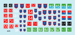 Star Decals 35-972 Division blindée des Gardes britanniques 1/35 – imagen 2