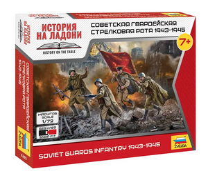 Zvezda 6293 Infanterie de la Garde Soviétique 1943-1945 1/72