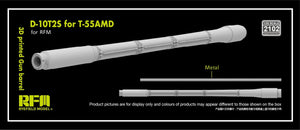 Canon de 100 mm Rye Field Model 2102 D-10T pour T-55AMD (RFM) 1/35