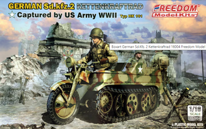Freedom 16004 SDKFZ-2 Capfured par l&amp;#39;armée américaine WW2 1/16