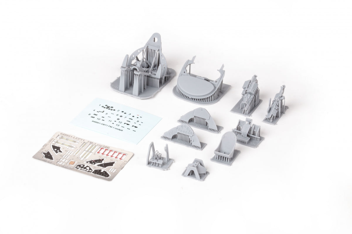 Maquette Eduard 648951 FM-1 cockpit (échelle 1/48) – immagine 3