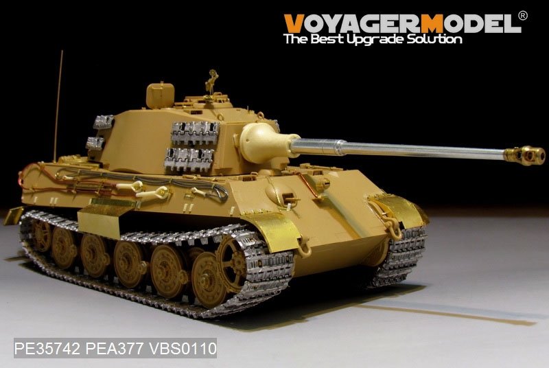 Maquette Voyager PE35742 King Tiger allemand de la Seconde Guerre mondiale (tourelle Hensehel) (pour TAMIYA) 1/35 – Bild 3