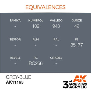 AK Interactive AK11165 GRIS-BLEU – STANDARD 17 ml – imagen 3