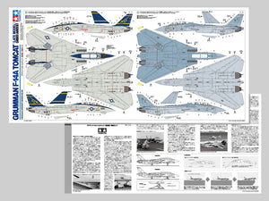 Tamiya 61122 Grumman F-14A Tomcat (modèle récent) Coffret de lancement sur porte-avions 1/48 – image 27