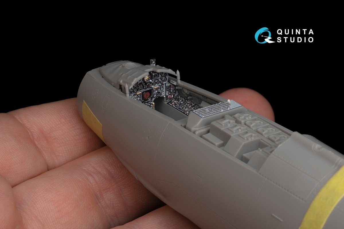 Quinta Studio QD48225 CF-104 Intérieur imprimé en 3D et coloré sur papier décalcomanie (Kinetic) 1/48 – Bild 7