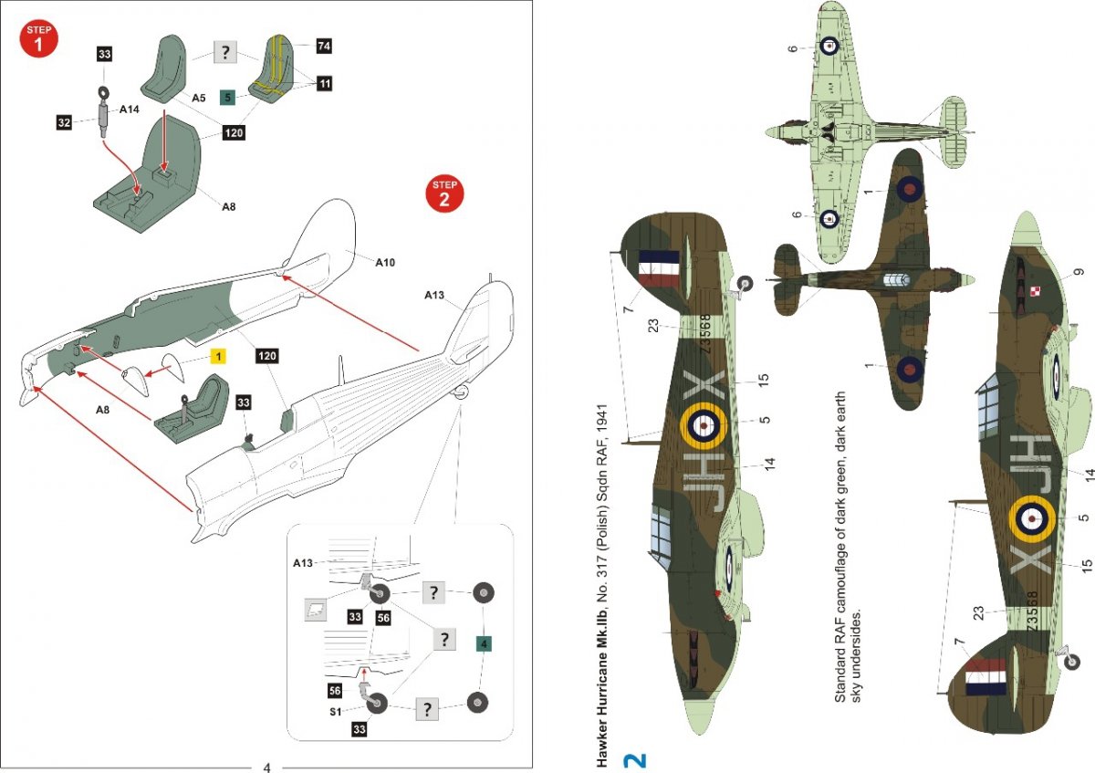 Fly 72044 Hawker Hurricane Mk.IIb 1/72 – imagen 7