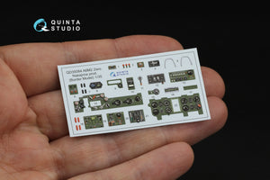 Intérieur imprimé en 3D et coloré sur papier décalcomanie (Border Model) Quinta Studio QD35084 A6M2 Zero (Nakajima Prod.) 1/35 – image 3