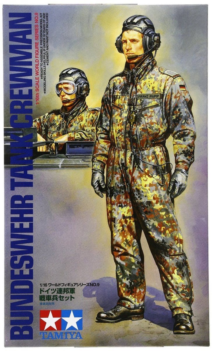 Tamiya 36309 Équipage de char de la Bundeswehr (1/16)