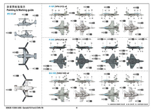 Trumpeter 05638 USS Gerald R.Ford CVN-78 1/350 – imagen 8