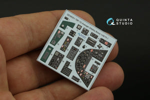 Intérieur imprimé en 3D et coloré sur papier décalcomanie Quinta Studio QD48351 TBF-1C (Hobby Boss) 1/48 – image 3
