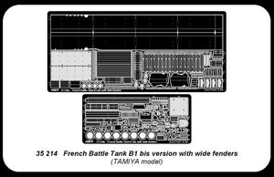 Aber 35214 Char de combat français version B1 bis avec ailes larges (1/35) – Bild 6