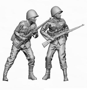 Glowel Miniatures 35041 Infanterie polonaise en poses de combat 1/35 – image 2