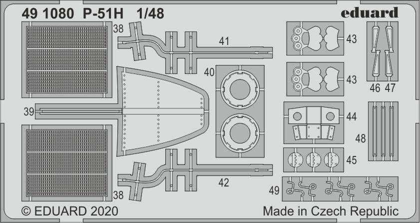 Eduard 491080 P-51H 1/48 MODELSVIT – image 2