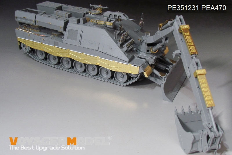 Kit de mise à niveau Voyager Model PE351231 pour char de pionnier allemand Kodiak AEV-3 (série allemande) BORDER BT-011 à l&amp;#39;échelle 1/35  – image 11