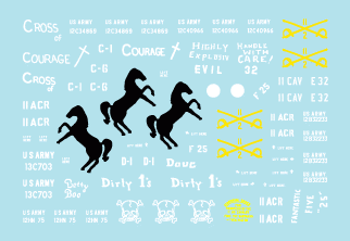 Star Decals 35-933 11e régiment de cavalerie au Vietnam et au Cambodge 1 1/35 – image 2