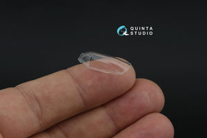 Quinta Studio QC72056 Yak-9 verrière transparente sous vide (Zvezda) 1/72 – image 2