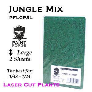 Paint Forge PFLCP5L Plantes découpées au laser, ensemble jungle 5L