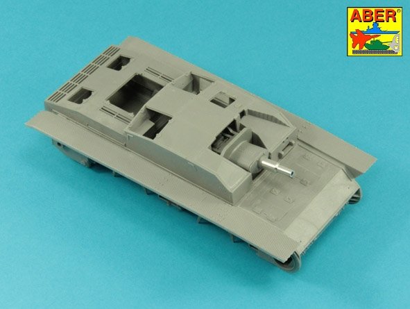 Canon Aber 35L-280 de 7,5 cm KwK 37 L/24 pour canon allemand Stug III série O au 1/35 – Bild 4