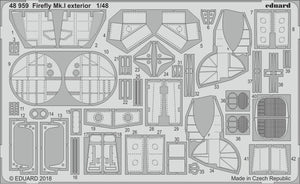 Eduard 48959 Firefly Mk. et extérieur TRUMPETER 1/48