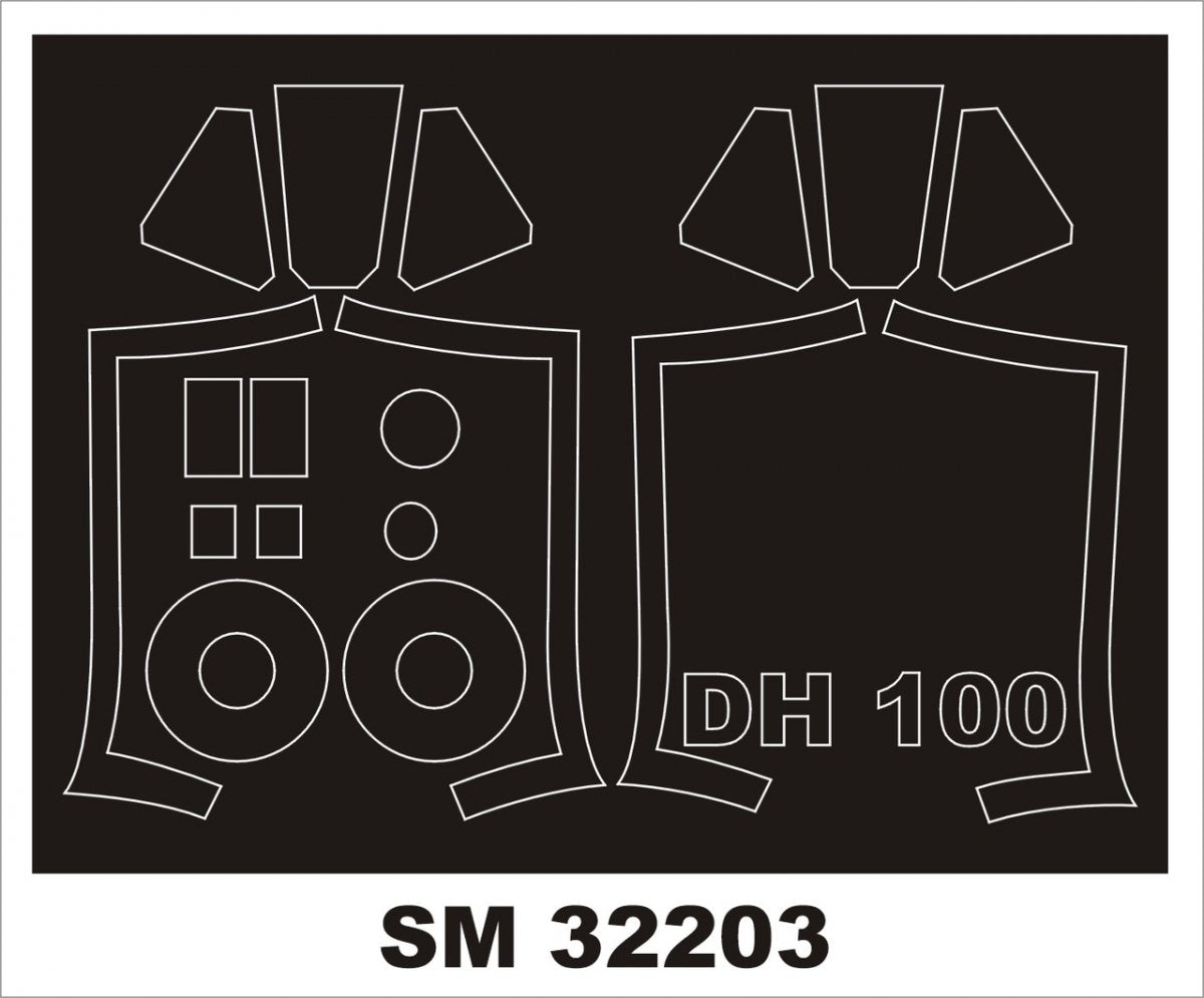 Montex SM32203 DH 100 VAMPIRE pour INFINITY 1/32