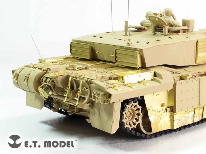 Maquette ET E35-237 Char de combat principal britannique Challenger 2 (déserté) (Pour TAMIYA 35274) (1/35) – immagine 7