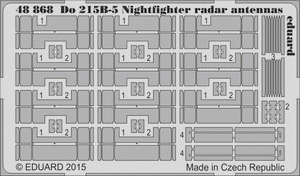 Antennes radar Eduard 48868 Do 215B-5 Nightfighter, échelle 1/48 ICM