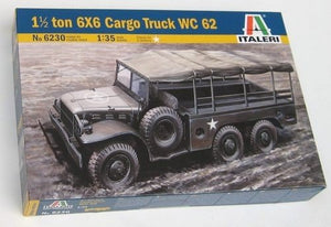Italeri 6230 Camion cargo 1/2 tonne 6x6 WC62 (1/35)