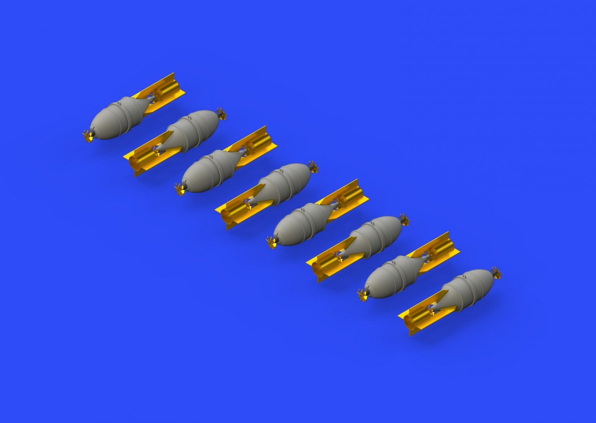 Eduard 648376 FAB 100 Bombes soviétiques de la Seconde Guerre mondiale 1/48 – image 4