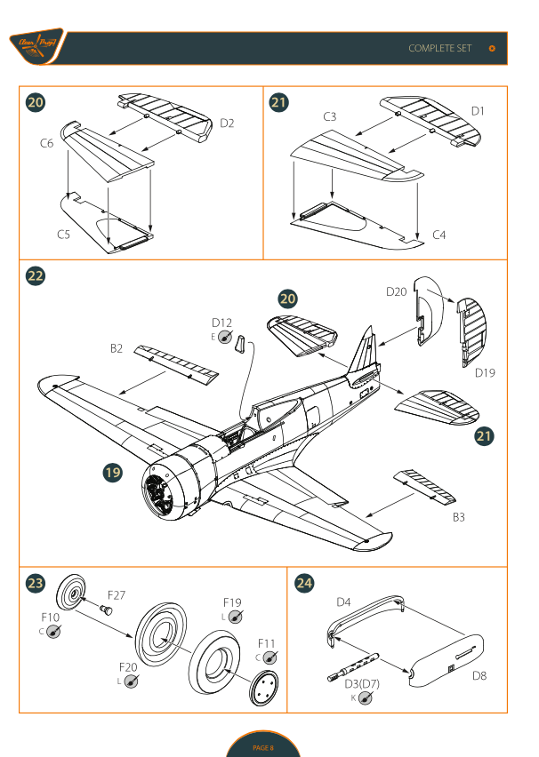 Hélice transparente ! Kit avancé CP4804 H-75N Hawk 1/48 – immagine 34