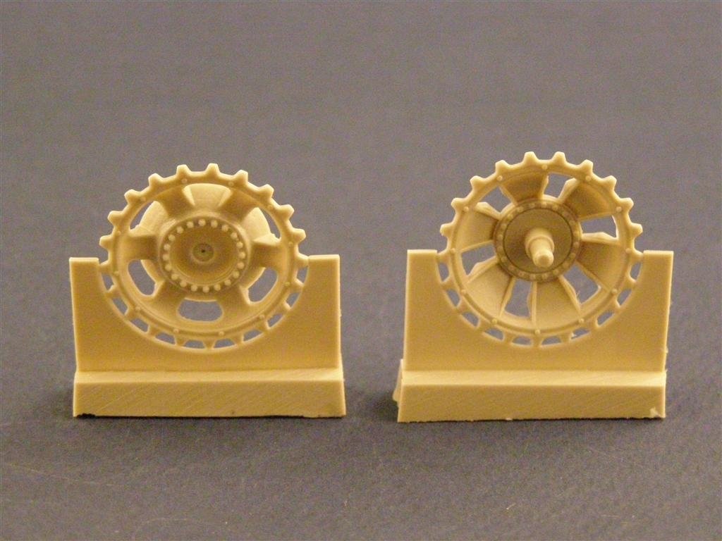 Panzer Art RE35-019 Roues motrices tardives pour PzIII/StuGIII 1/35  – Bild 2