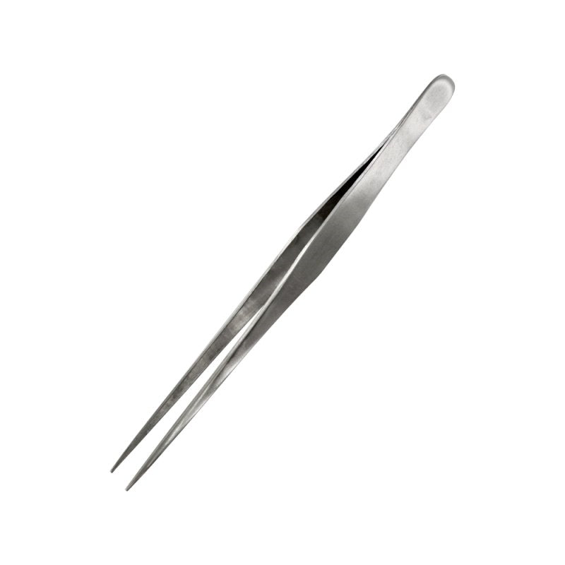 Pince à épiler Modelcraft PTW5350 à pointe droite en acier inoxydable (175 mm)