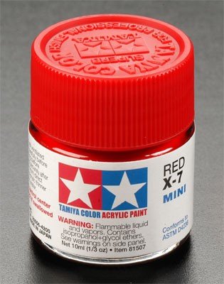 Peinture acrylique rouge Tamiya X7 (81507) 10 ml – image 3
