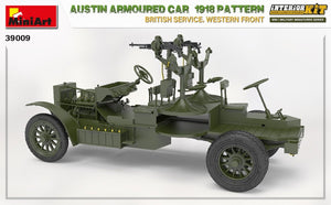 Miniart 39009 Voiture blindée Austin modèle 1918. Service britannique. Front de l&amp;#39;Ouest. Maquette intérieure 1/35 – immagine 11