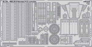 Eduard 48787 MiG-29 9-13 extérieur 1/48 GREAT WALL HOBBY