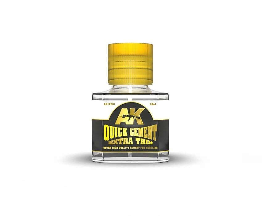 Ciment rapide extra fin AK Interactive AK12001 40 ml