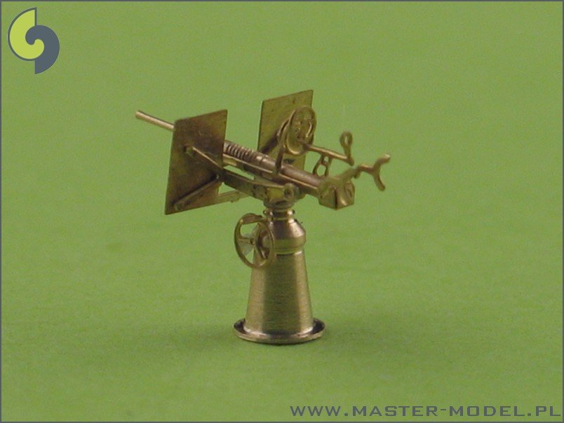 Master SM-350-050 Oerlikon 20mm type USN - canon complet en trois dimensions, éléments tournés et gravés (20 pièces) – immagine 4